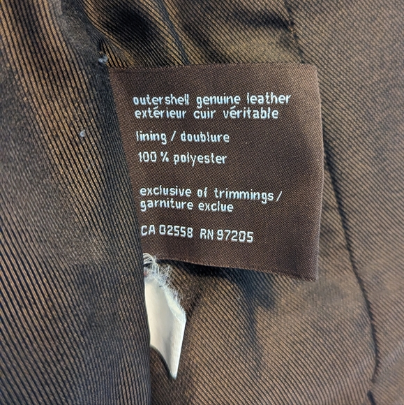 Danier Soft Distressed Leather Jacket - Picture 6 of 11